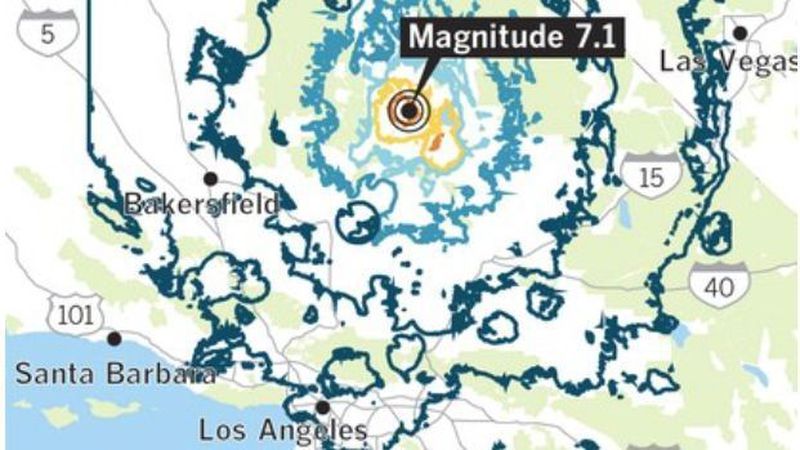 Ridgecrest 7.1M EQ